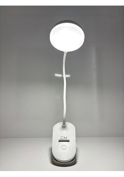 Cm 3 Işık Modlu Led Masa Lambası Mandallı, Usb Şarjlı, Taşınabilir Çok Renkli