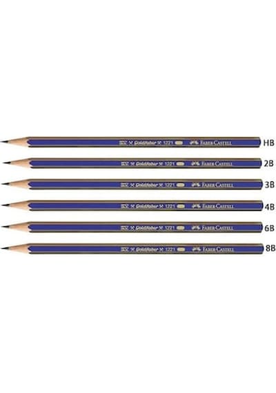 FABER CASTELL KURŞUN KALEM DERECELİ 6H 12 ADET