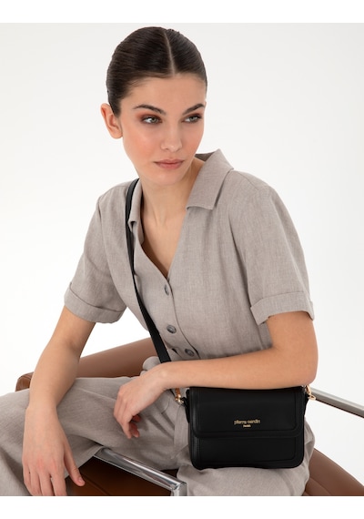 Pierre Cardin Kadın Siyah Çanta 50305519-vr046 Siyah