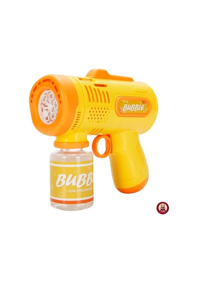 Oyuncak Işıklı Otomatik Köpük Tabancası Bubble Gun 5000+ Köpük Efektli