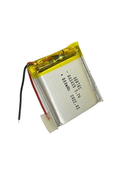 Sertec 803035 3.7v 800 Mah Li-polymer Pil Devreli/1.5a