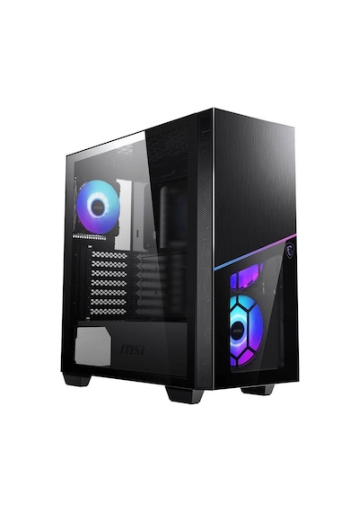 Msi MPG Sekira 100R Temperli Cam Mid Tower Bilgisayar Kasası Siyah