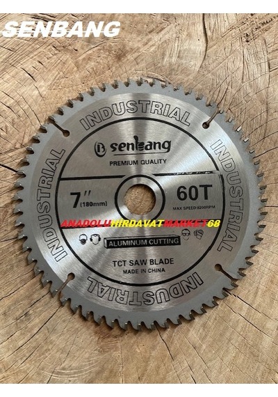 Senbang 180Mm Daire Testere Sunta Mdf Kesici Alüminyum Kesici