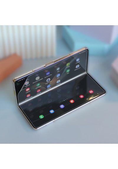 Galaxy Z Fold 5 Uyumlu Tcmk Hizalama Aparatlı S-fit Body Ekran Koruyucu