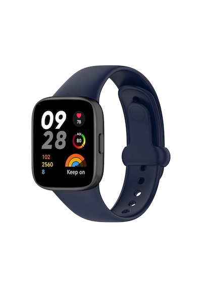 Csmtex Newface Xiaomi Redmi Watch 3 Origin Silikon Kordon - Lacivert
