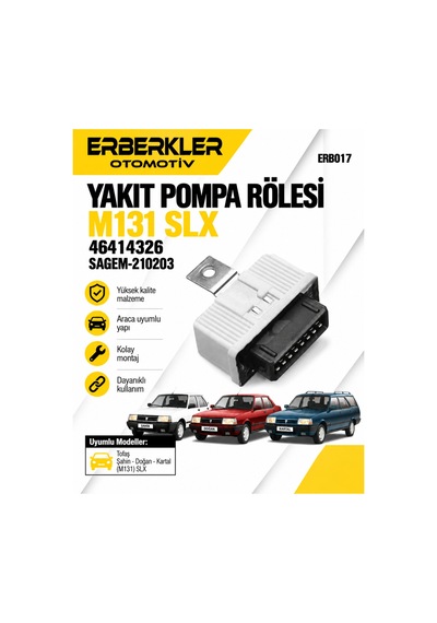 Yakıt Pompa Rölesi M131 Slx 46414326 Sagem-210203 - Erb863