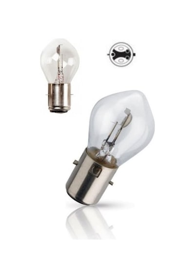 Çift Duyu 12v 35/35 Ön Far Ampulü Motosiklet Bosch Tipi sarı Cg
