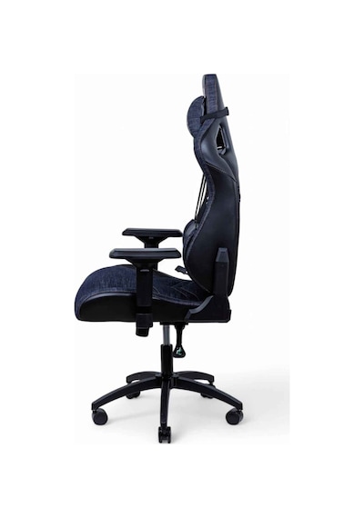 Prıme Rugged Oyuncu Koltuğu Gaming Koltuk Gamer Koltuğu Kot Kumaş - Siyah Deri