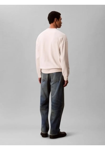 Calvin Klein Jeans Uzun Kollu 350gr Penye Monologolu Bisiklet Yaka Erkek Beyaz Sweatshirt Lv04rd242g Beyaz Calvin Klein Jeans Uzun Kollu 350gr Penye Monologolu Bisiklet Yaka Erkek Beyaz Sweatshirt Lv04rd242g Beyaz