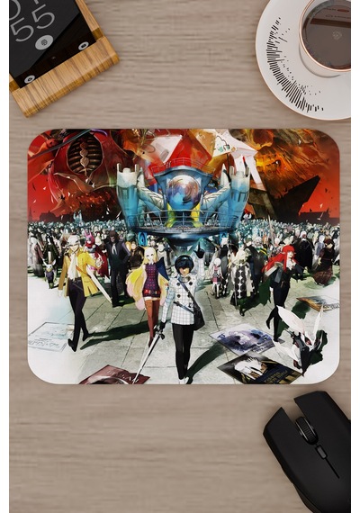 Metaphor: Refantazio Kaymaz Dikişli Kauçuk Oyuncu Mousepad V5 - 22x18 Gaming Mouse Pad Fare Altlığı