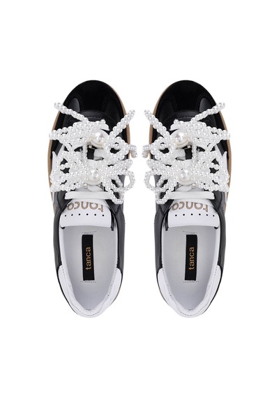 Tamer Tanca Kadın Siyah Sneakers & Spor Ayakkabı 1116 128-1 Bn Ayk Sk25-26 Sıyah