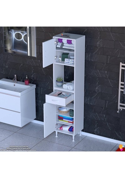 Eliusta Aria 2 Kapak 4 Raflı 50 Cm Beyaz Dolap 50x173x32,5 Cm Boyutlarında Çok Amaçlı Beyaz Dolap Beyaz Eliusta Aria 2 Kapak 4 Raflı 50 Cm Beyaz Dolap 50x173x32,5 Cm Boyutlarında Çok Amaçlı Beyaz Dolap Beyaz
