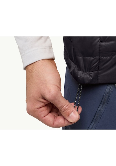 Jack Wolfskin Passamani Down Vest M Erkek Günlük Yelek A61840-635 Siyah A61840-635 Siyah