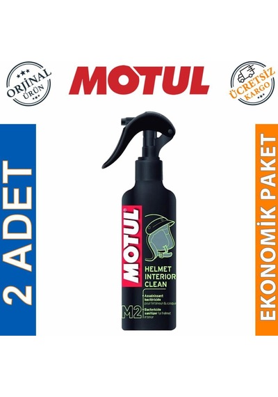 Motul M2 Kask Içi Temizleyici Sprey 250 Ml Helmet Interior 2 Ade