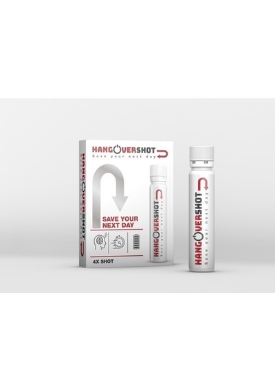 Hangovershot Save Your Next Day 25 Ml 4 Shot