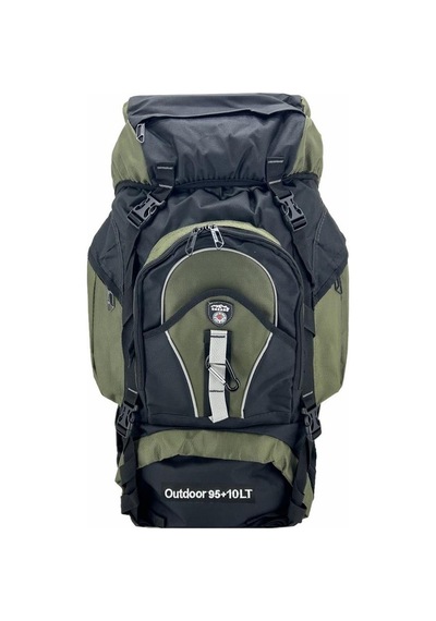 Cakard 65+10 Litre Dağcı Sırt Çantası Yeşil