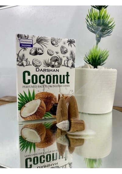 Darshan Coconut Geri Akış Tütsüsü 10 Adet