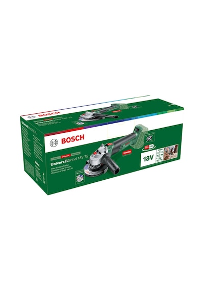 Bosch UniversalGrind 18V-75 115mm Akülü Taşlama Makinesi (Akü ve Şarj Hariç) - 06033E5000
