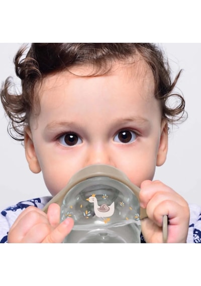 Babyjem Damlatmayan Suluk Alıştırma Bardağı 250 ml Vizon