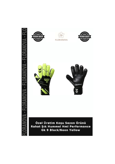 Floranova Özel Üretim Koşu Sezon Ürünü Rahat Şık Hummel Hml Performance Gk 9 Black/neon Yellow Neon Sarı Floranova Özel Üretim Koşu Sezon Ürünü Rahat Şık Hummel Hml Performance Gk 9 Black/neon Yellow Neon Sarı