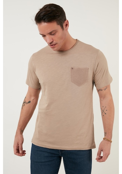 Buratti Erkek T Shirt 5902000 VİZON Vizon