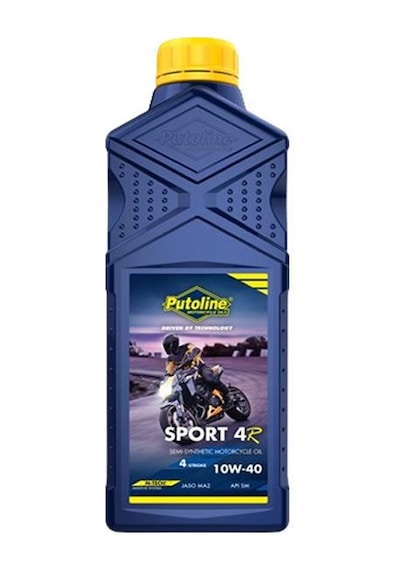 Putoline 1 L Bottle Sport 4r 10w-40 Yarı Sentetik Motosiklet Motor Yağı