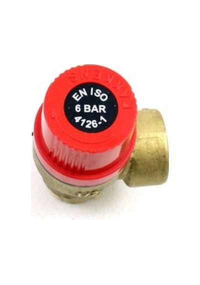 Pakkens 1/2'' Emniyet Ventili Dn15 6 Bar Erkek