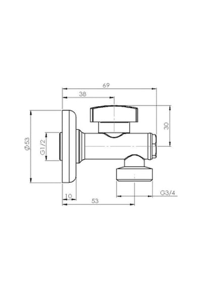 Bocchi 6170-0002 Filtreli Çamaşır Musluğu Krom