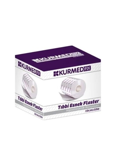Kurmed Fix Hipoalerjenik Esnek Fix Flaster 10 x 10 M 1 Adet