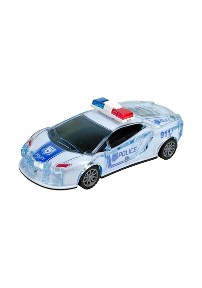 Işıklı Sesli Sürtmeli Polis Arabası