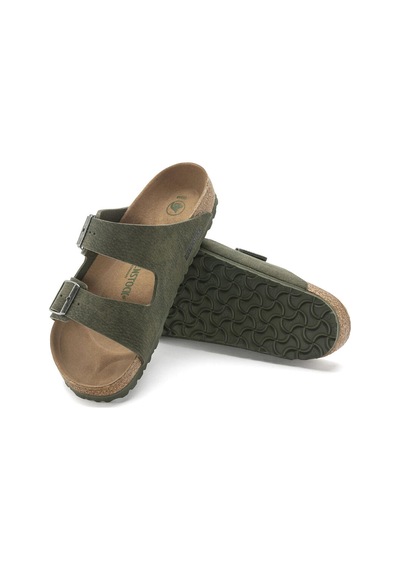 Birkenstock Arizona Desert Dust Vegan Erkek Terlik Haki