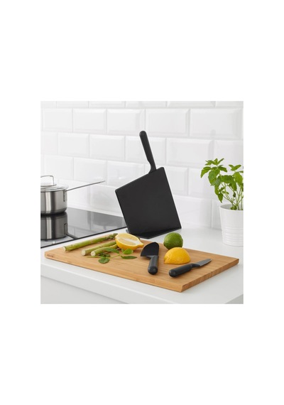 Ikea Jämföra 4 Parça Standlı Mutfak Bıçağı Seti 33 Cm Siyah