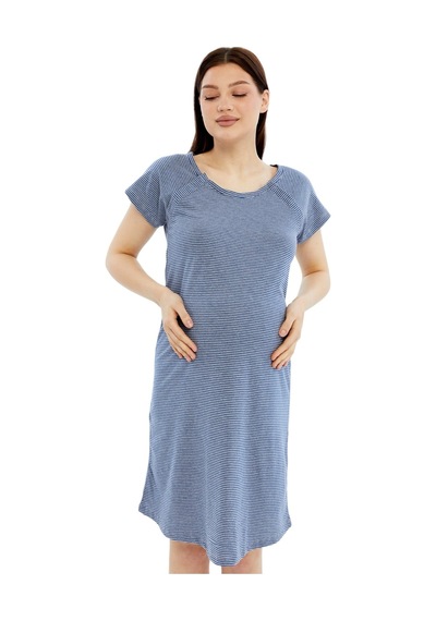 Luvmabelly Myra9585 Yandan Çıt Çıtlı Hamile Geceliği Saks