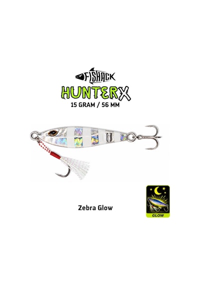 3'lü Metal Jig Yem Seti - Fishack Hunterx - 15g 56mm