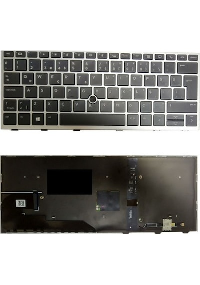 Hp L07666-001, L07666-141, L07676-001, L07676-141 Uyumlu Klavye Tuş Takımı Tuş Seti Işıklı Siyah Tr