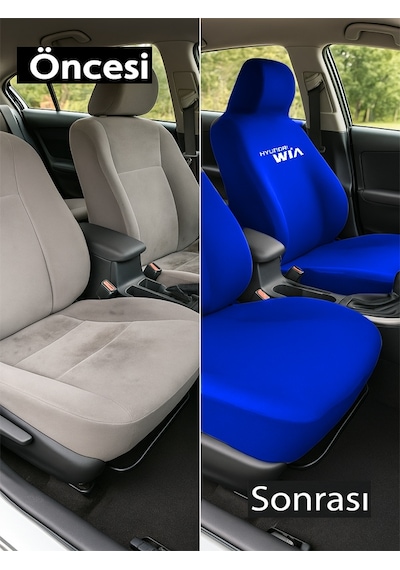 Her Mevsim Rahatlik Sunan Hyundai Elantra İle Uyumlu Oto Koltuk Kılıfı İle Aracınızda Lacivert