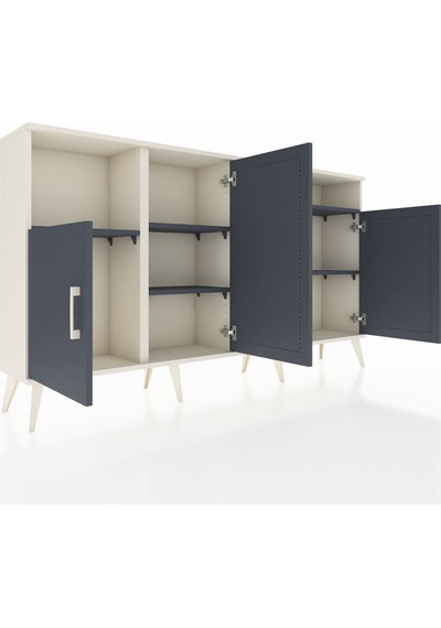 Arges Konsol 5 Raflı 4 Kapaklı 176x30x99 Aytaşı-antrasit Antrasıt - Aytası Arges Konsol 5 Raflı 4 Kapaklı 176x30x99 Aytaşı-antrasit Antrasıt - Aytası