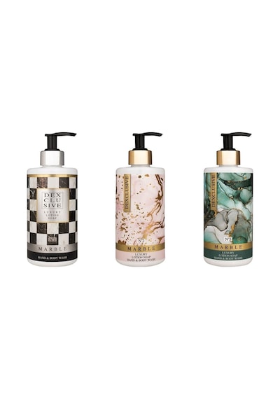 Dex Eclusive Luxury Marble Series Losyonlu Sıvı Sabun 3 x 400 ML