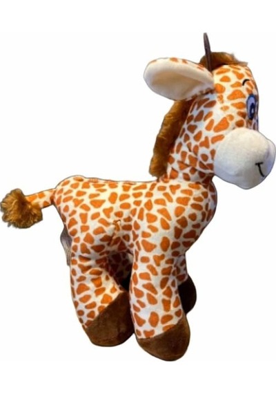 Oyuncak Peluş Zürafa Uyku Arkadaşım 30 Cm Çok Renkli