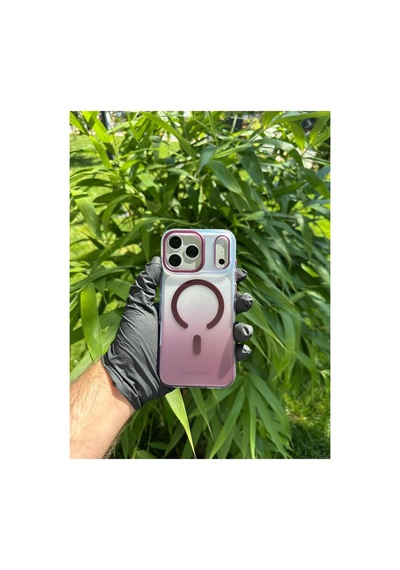 Premium Bordo Hologram Kılıf Bordo - 924123146 Bordo