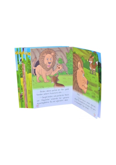 Gün Öykü Neşeli Hayvanlar Serisi Hikaye Seti 10 Kitap