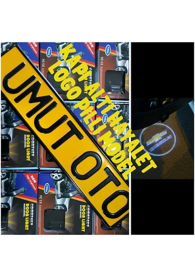 KAPI ALTI HAYALET LOGO CHEVROLET PİLLİ