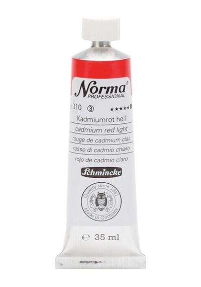 Schmincke Norma Profesyonel Yağlı Boya 35 ML 310 Cadmium Red Light