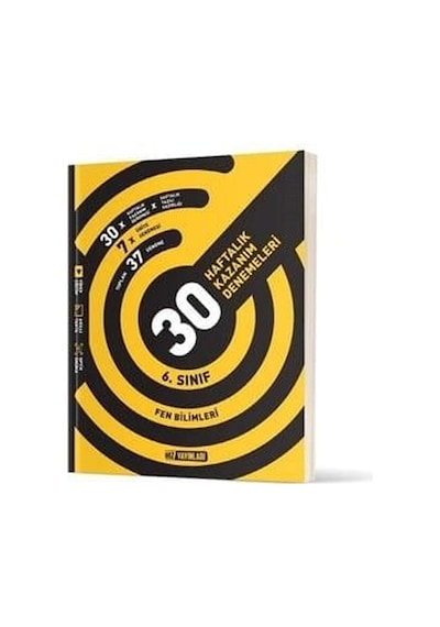 6. Sınıf Fen Bilimleri Haftalık Denemeleri Hız Yayınları