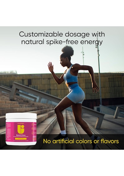 Universal U Boost & Focus Powder Energy And Cognitive B12 Niacin Choline L-tyrosine Huperzine Beta Alanin Citrulline Karışık Universal U Boost & Focus Powder Energy And Cognitive B12 Niacin Choline L-tyrosine Huperzine Beta Alanin Citrulline Karışık