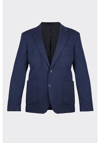 Lacivert Casual Slim Fit Bi-stretch Ceket A.lacivert