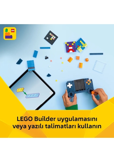LEGO® Creator 3’ü 1 Arada Retro Oyun Konsolu 31380 – 8 Yaş ve Üzeri Çocuklar için Yaratıcı Oyuncak Yapım Seti (268 Parça)