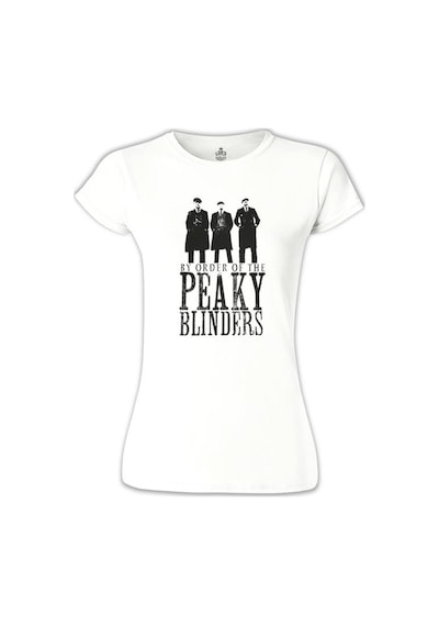 Peaky Blinders - Brothers Beyaz Kadın Tshirt 001