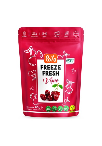 Pol's Freeze Fresh Vişne 20 G - 8 Adet Tarı