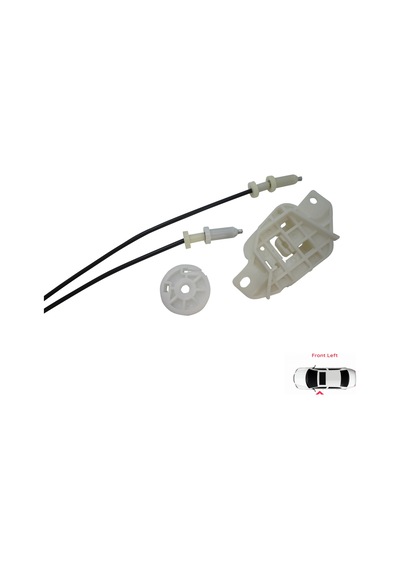 Ön Sol Cam Kriko Seti Hyundai Starex H-1 Mk1 A1 1997-2007 İçin Standart